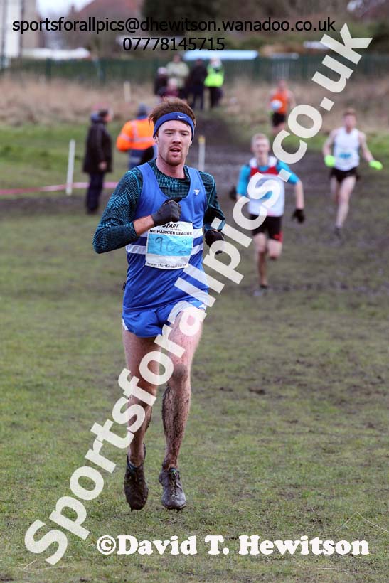 Senior men Richard Morrell (Morpeth) NEHL, Wrekenton. Photo: David T. Hewitson/Sports for All Pics